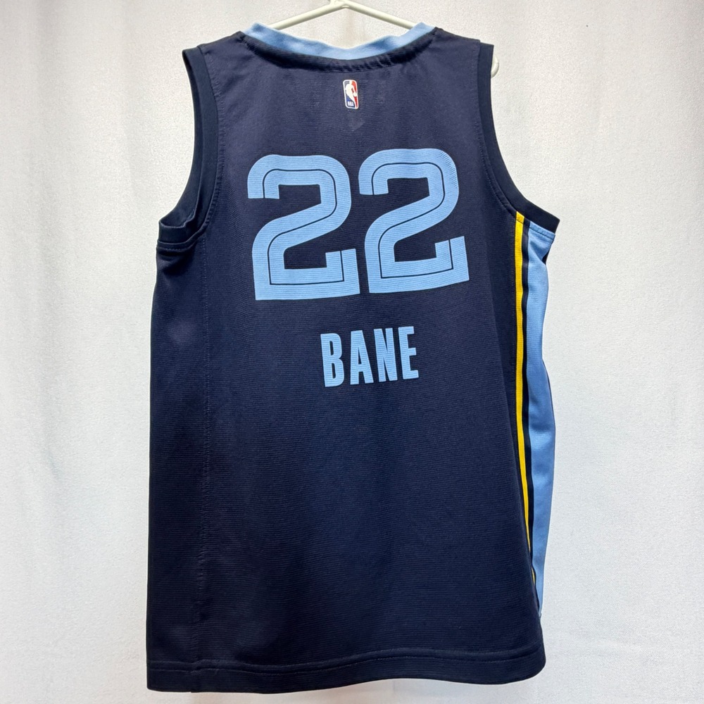 Desmond Bane 22 Memphis Grizzlies Fanatics Basketball Jersey Youth Medium Navy